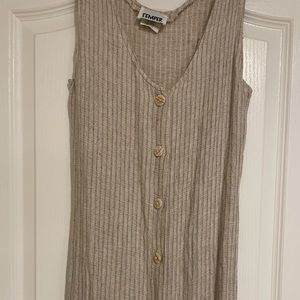 Thrifted Button Up Maxi Dress